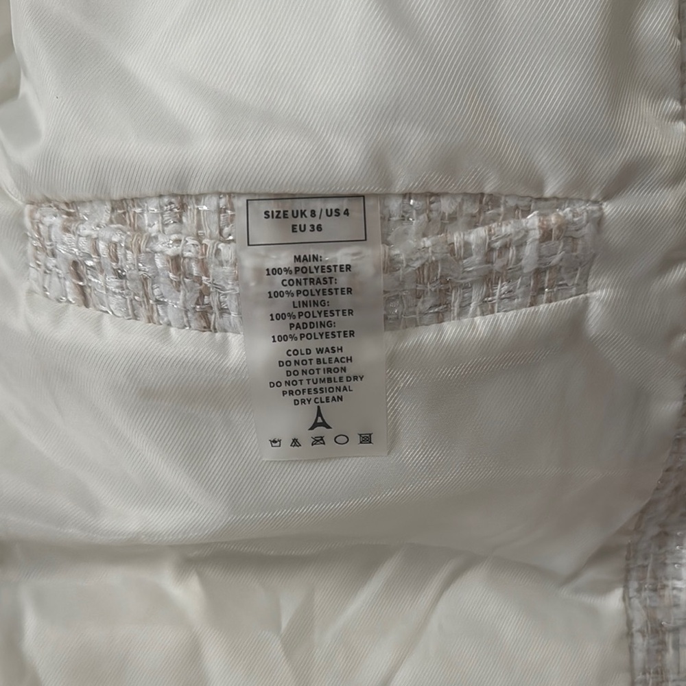 Manière De Voir Cream Puffer Jacket - Picture 3 of 3